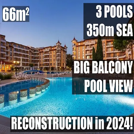 Apartamento Lilou - 3 Pools, Spa, Gym, Playgrounds *
