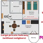 Apartamento Lilou - 3 Pools, Spa, Gym, Playgrounds