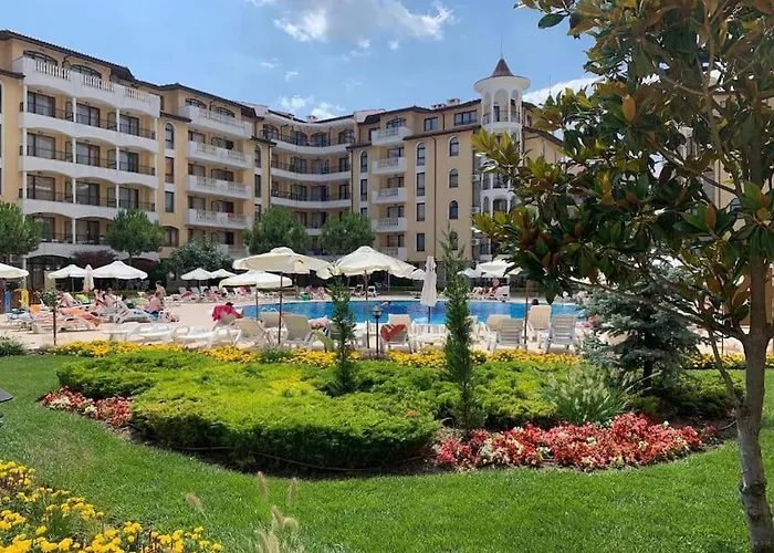 Apartment Lilou - 3 Pools, Spa, Gym, Playgrounds Sunny Beach
