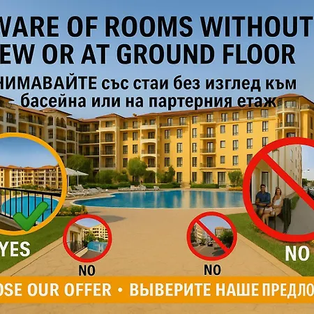Lilou - 3 Pools, Spa, Gym, Playgrounds * Sluneční pobřeží