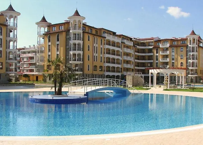 Apartmán Lilou - 3 Pools, Spa, Gym, Playgrounds Sluneční pobřeží