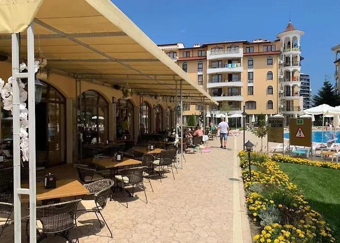 Apartmán Lilou - 3 Pools, Spa, Gym, Playgrounds Sluneční pobřeží