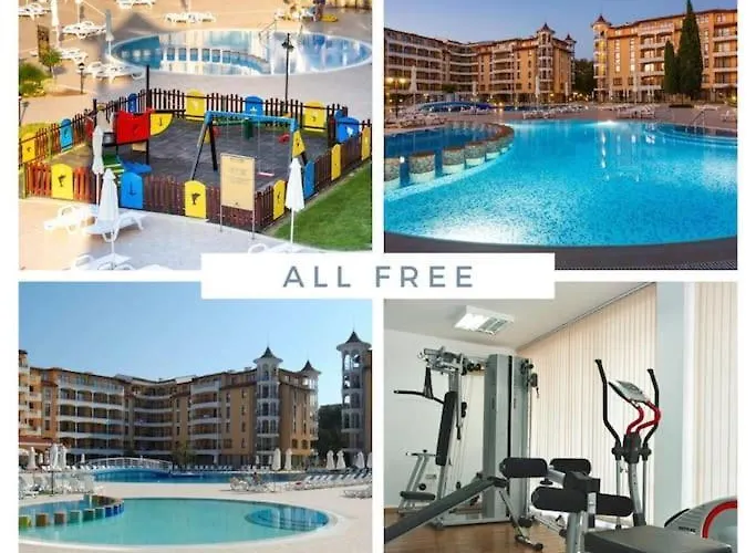 Apartmán Lilou - 3 Pools, Spa, Gym, Playgrounds *